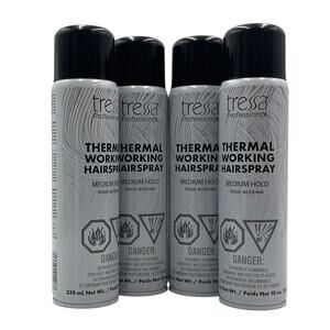 Tressa Thermal Working Hairspray, 10.5 oz-4 Pack